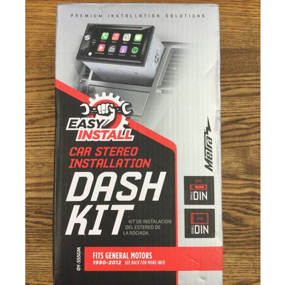 Metra Car Stereo Installation Dash Kit Fits GM Vehicles 1990-2012 | Easy Install - Picture 3 of 11